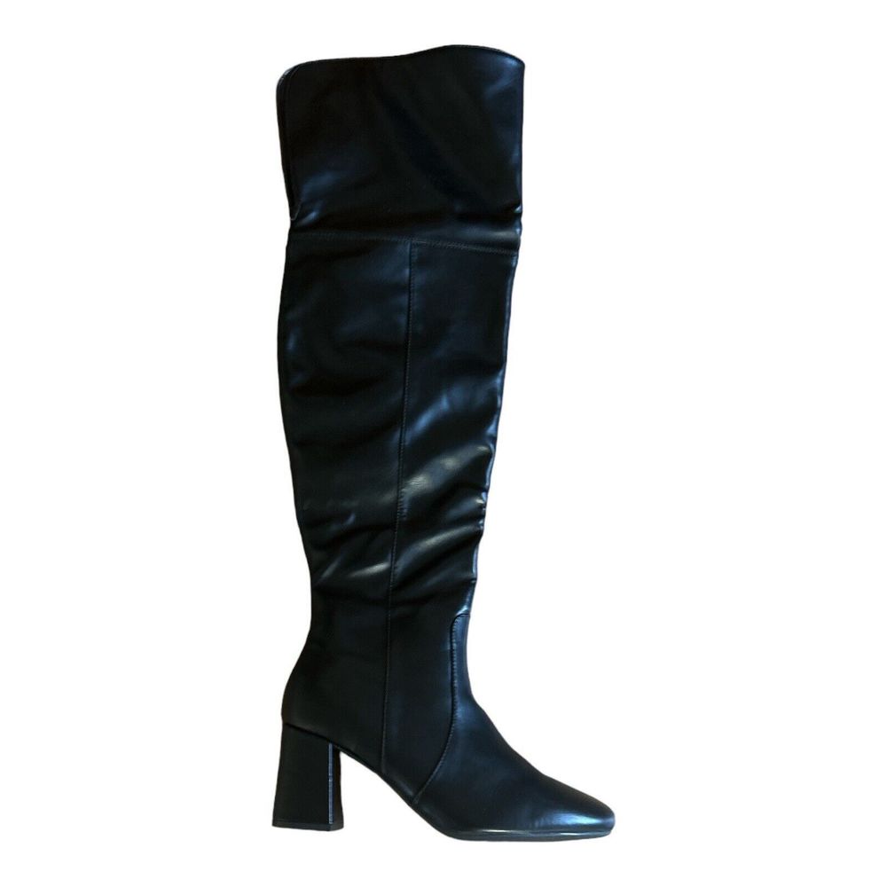 DREAM PAIRS Women’s Thigh High Over the Knee Fashion Chunky Heel Long Boots